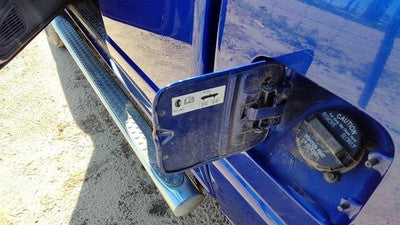 1998-2011 Ford Ranger Fuel Tank Door With Hinge Gas Lid Oem Filler Blue Sn