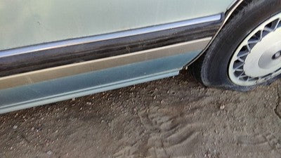 1993 Buick Lesabre Driver Left Rear Moulding From Door Oem Back Trim Strip