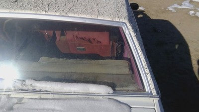 1978 Buick Regal Chrome Trim Surrounding Back Glass Rear Window Oem Moulding