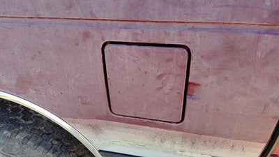 1993 S10 Blazer Fuel Tank Door With Hinge Gas Lid Oem Filler Red