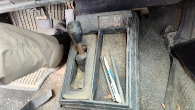 1993 Chevy S10 Blazer Center Floor Console Trim Bezel Oem 4X4 Black