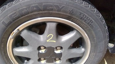 1991 Mitsubishi Galant Vr-4 15' X 6' Aluminum Wheel Factory 8 Slot Rim Le Awd