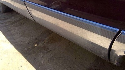 93 Cadillac Fleetwood Driver Left Rear Moulding From Door Back Trim Lower Chrome