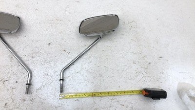 2000 Harley Davidson Set Of Chrome Mirrors Pair Oem 5X3.5 Inch