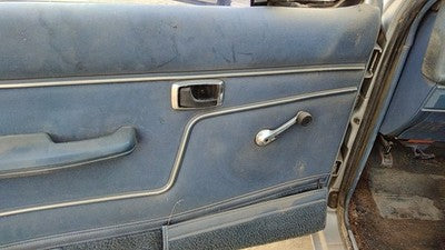 1987 Ford Ranger Driver Left Front Door Trim Panel Manual Blue