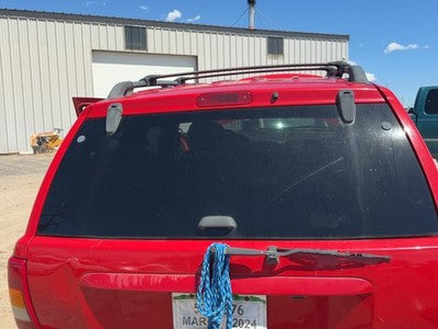 1999-2004 Jeep Grand Cherokee Back Glass Rear Window Oem 55136980Aa
