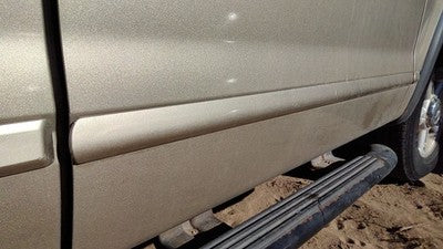 01-03 Explorer Passenger Right Front Moulding From Door Trim B2 Harvest Gold