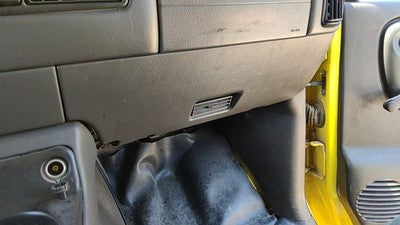 1996-02 Express Van 2500 Passenger Lower Dash Knee Bolster Trim Panel 69W Gray
