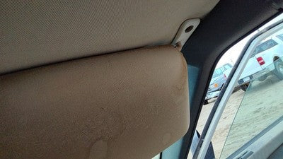 1991 Volvo 740 Passenger Right Sun Visor Oem Gray