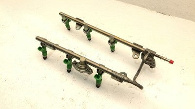 2013-16 Nissan Pathfinder Complete Fuel Rail With Injectors Set Loaded Oem 3.5L