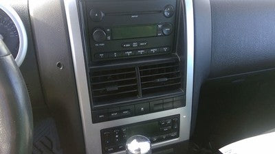 2006-2010 Mercury Mountaineer Trim Bezel Around Radio Surround Dash Panel Black