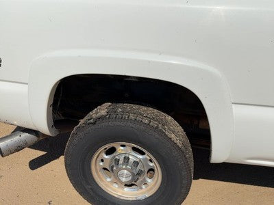 05 Silverado 2500 Passenger Right Rear Wheel Flare Moulding Oem Back White 50U