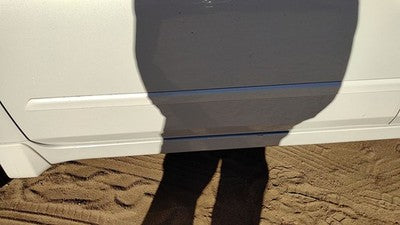 07-12 Nissan Altima Driver Left Front Moulding From Door Trim Strip White Qx3