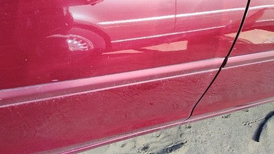 02-06 Camry Pass RH Rear Door Moulding Trim Salsa Red 3Q3