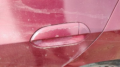 10-14 Honda Insight Driver Left Rear Outside Door Handle Oem Back Tango Red Re