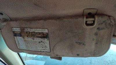 1993 Saturn Sc2 Coupe Driver Left Sun Visor Oem Tan