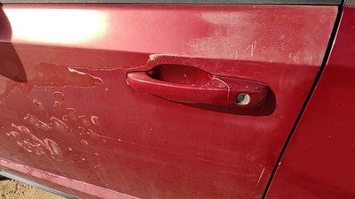 2009 10 Dodge Journey Driver Left Front Outside Door Handle Oem Inferno Red Prh