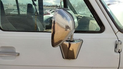 1992-1996 Gmc Van 3500 Passenger Right Manual Side Mirror Door Mounted Oem