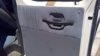 92-96 Ford Van E150 Passenger Right Rear Inside Door Trim Panel Only Back Gray