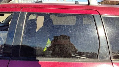 2003-2006 Mitsubishi Outlander Driver Left Rear Side Window Door Glass Oem Back
