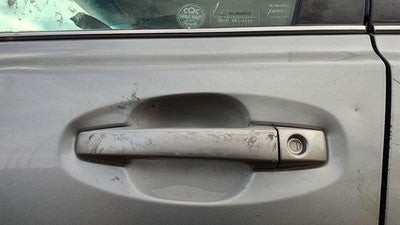 10-14 Legacy Outback Driver Left Front Outside Door Handle Ssm Steel Silver