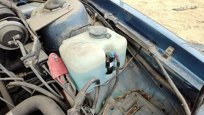 1989 Olds Cutlass Calais Windshield Washer Fluid Reservoir With Pump Wiper Tank
