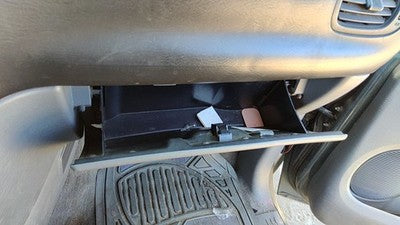 2007 Dodge Caravan Glove Box Assembly Complete Door With Latch Oem Slate Gray D5