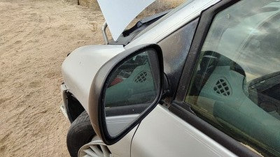 1996-2000 Chrysler Town & Country Driver Left Side Mirror Door Mounted Silver