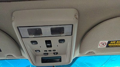 2003 Lincoln Town Car Center Overhead Console Oem Dome Light Sun Roof Gray