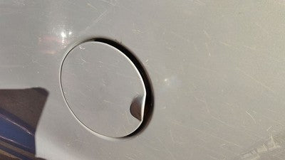 1997-2011 Dodge Dakota Fuel Tank Door With Hinge Gas Lid Oem Filler Silver