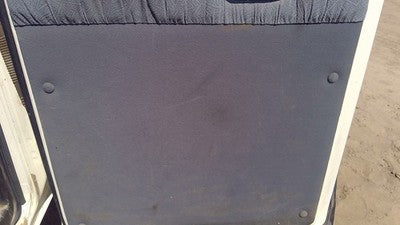 92-96 Ford Van E150 Passenger Right Rear Inside Door Trim Panel Only Back Gray