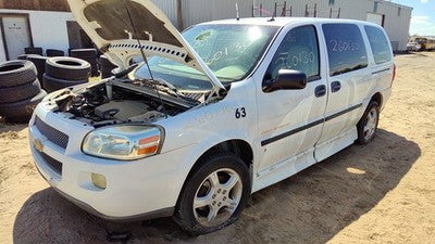 2007 Chevy Uplander Driver Left Rear Door Latch With Rods/Cables Oem Back