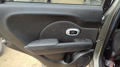 2014-2019 Kia Soul Driver Left Rear Door Trim Panel With Switches Back Black Eq