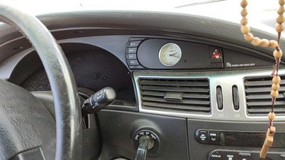 04-08 Pacifica Trim Bezel Around Speedometer Oem Dash Surround Panel Gray Da