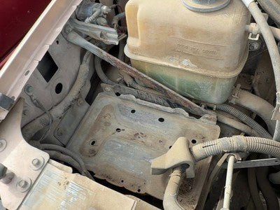 1997 Ford F250 Complete Battery Box Mount Tray With Hold Down Oem 15159821