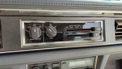 1989-1991 Olds 88 Temperature Control Module In Dash Heater Ac Head Unit Oem