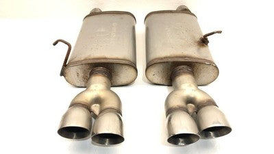 2006-2008 Buick Lucerne Magnaflow Muffler Pair Stainless With Dual Tips 2.5In