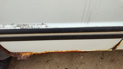 1993 Chevy S10 Blazer Passenger Right Rear Moulding From Door Back Trim Strip