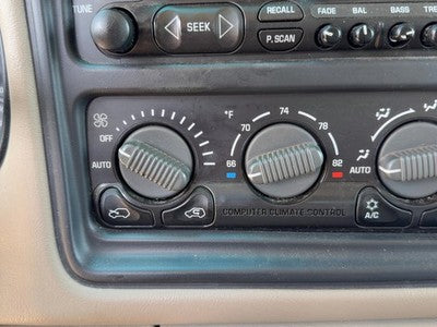 00-02 Chevy Suburban Automatic Temperature Control Module In Dash Heater Ac Oem