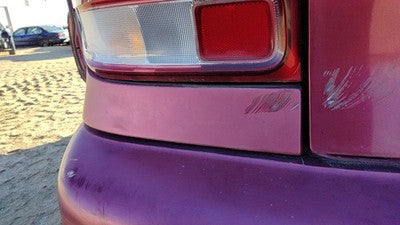 1997 Ford Aspire Driver Left Rear Moulding On Quarter Panel Oem E5 Red
