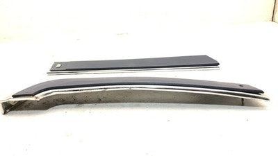 1984 Cadillac Deville Driver Left Side Seat Trim Chrome Strips Oem
