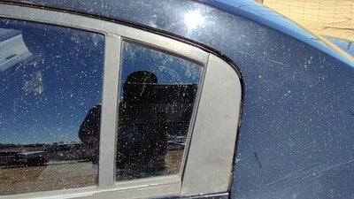 07-12 Nissan Sentra Driver Left Rear Vent Window Back Door Glass With Frame Oem