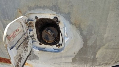 1984 Dodge D350 Fuel Filler Neck Assembly With Gas Cap Oem