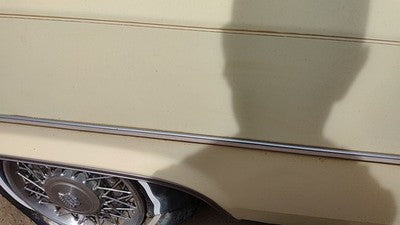 1980-1984 Cadillac Deville Driver Left Chrome Trim Rear Back Strip Oem