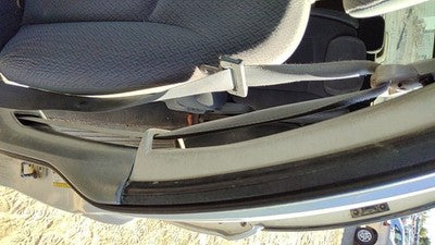 05-07 Dodge Caravan Driver Left Front Seat Belt Retractor Shoulder D5 Slate Gray