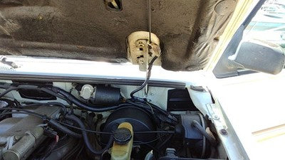 1993-1994 Ford Explorer Driver Left Hood Hinge Assembly Oem White F87z16796ba