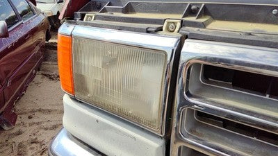 1987-1991 Ford F150 Passenger Right Head Light Oem Front Lamp With Turn Signal