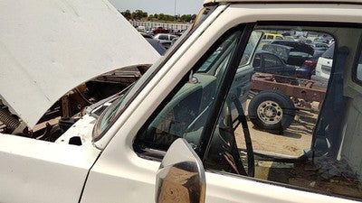 81-86 Dodge Ram W250 Driver Left Front Vent Window Small Door Glass With Frame