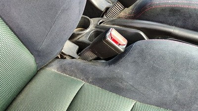 02-05 Civic Hatchback Si Passenger Right Front Seat Belt Buckle Receiver Black