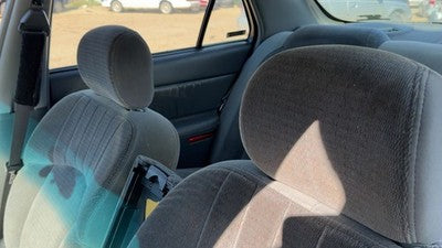 2000-2003 Buick Century Pair Of Front Headrests Oem Left Right Set Seat Gray 93B
